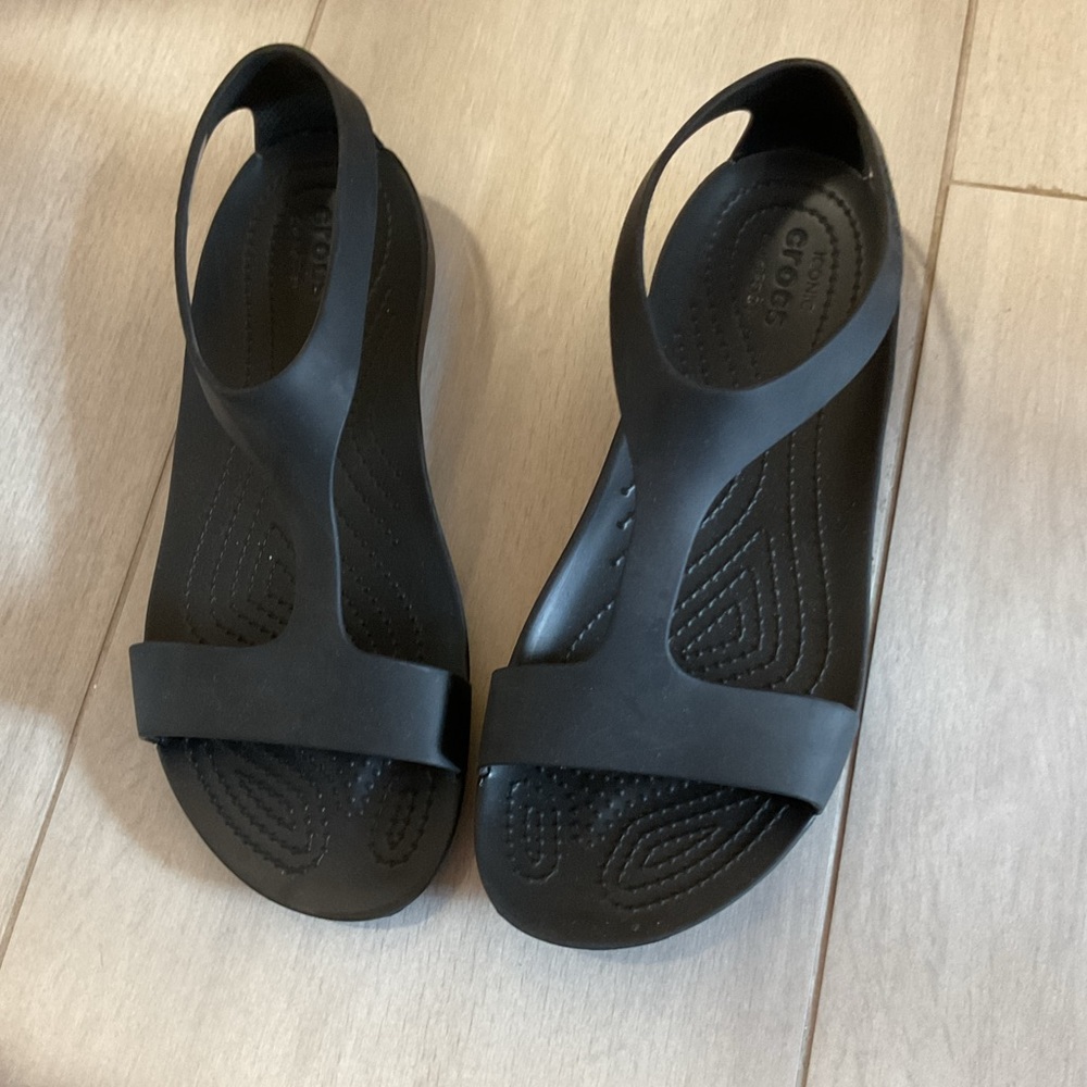 Croc sandals